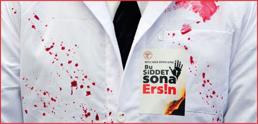 SAĞLIKTA ŞİDDETE KINAMA