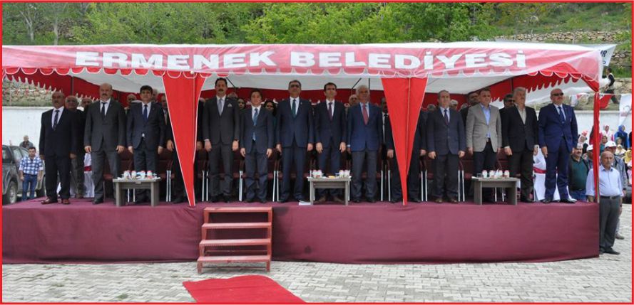 ERMENEK’DE ÇOŞKULU KUTLAMA