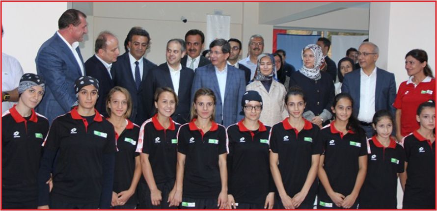 TAŞTENT SPOR SALONU AÇILDI