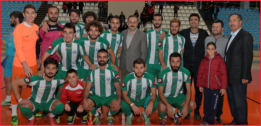 KMÜ FUTSAL TAKIMI ŞAMPİYON OLDU