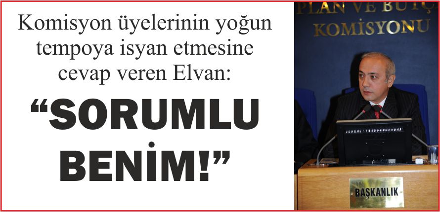 “SORUMLU BENİM!”