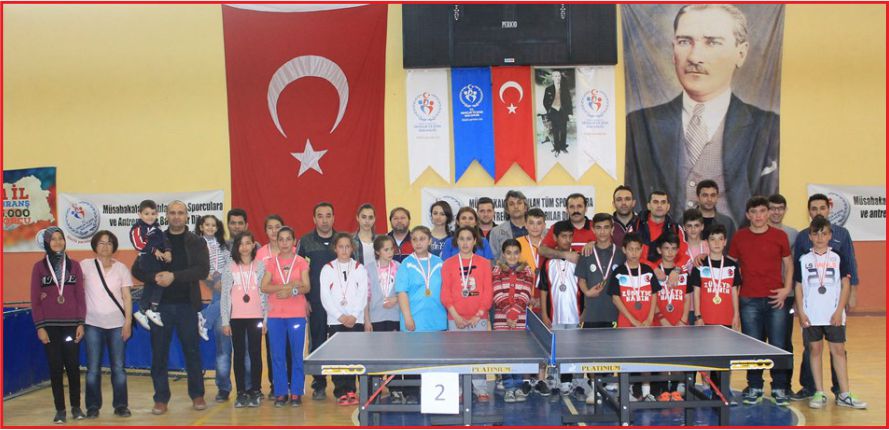 23 NİSAN MASA TENİSİ ŞENLİĞİ SONA ERDİ
