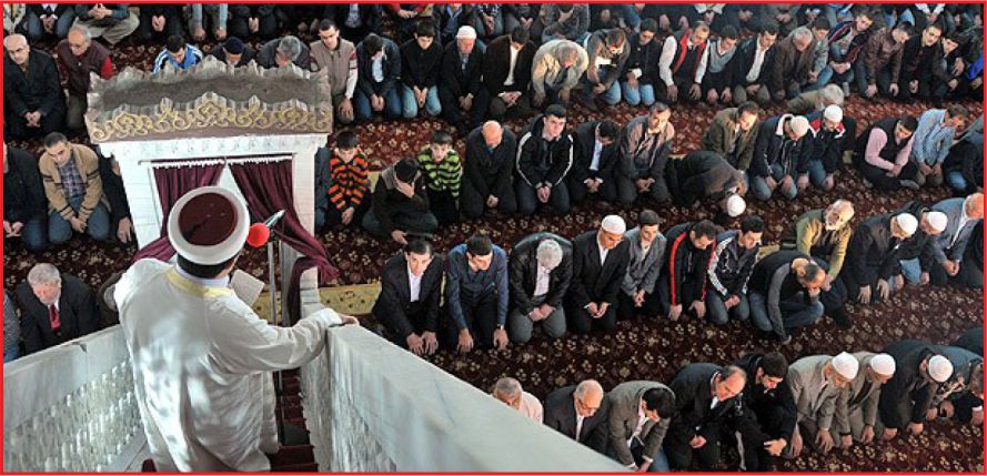 CUMA HUTBESİNDE TERÖRE KARŞI "BİRLİK" VURGUSU