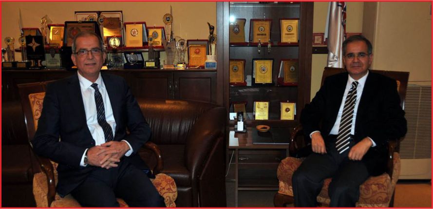 VALİ TAPSIZ’DAN SARAY HOLDİNG’E ZİYARET