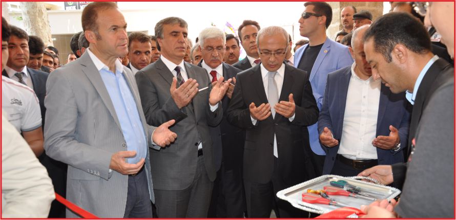 YENİ MİNARE CAMİİ AÇILDI