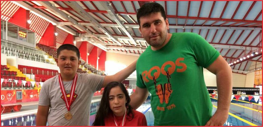 KARAMAN BEDENSEL ENGELLİLER YÜZME TAKIMINDAN ALTIN BAŞLANGIÇ