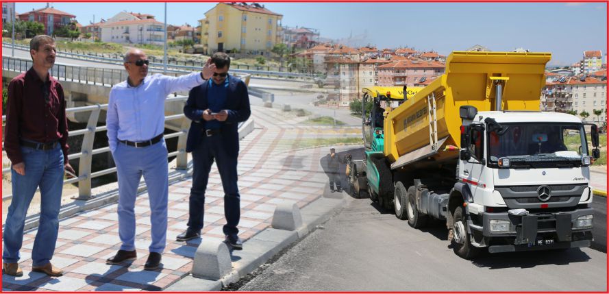 BAŞKAN ÇALIŞKAN ÇALIŞMALARI YERİNDE İNCELEDİ