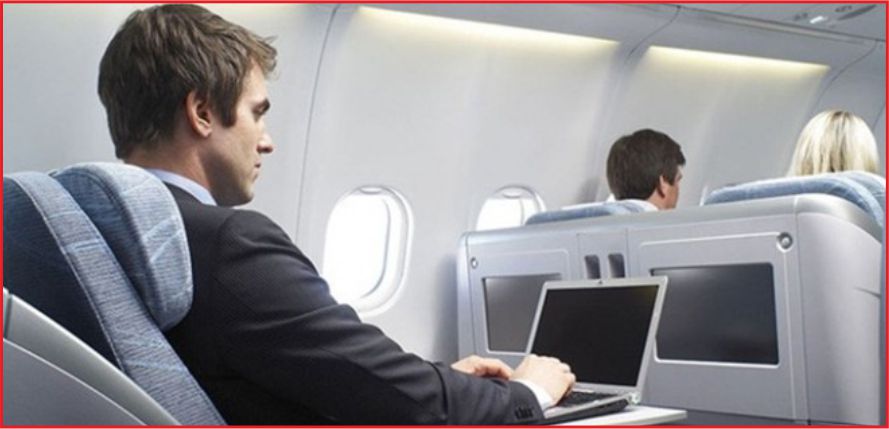 UÇAKTA İNTERNET HİZMETİ 2017'DE BAŞLIYOR