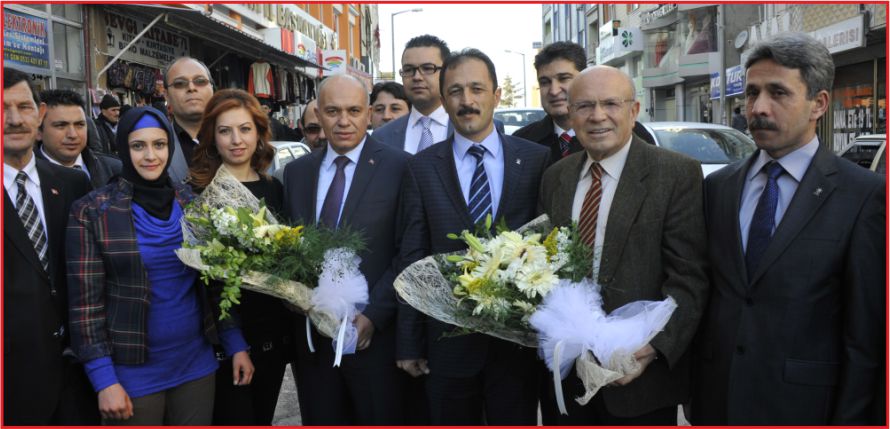 ÇALIŞKAN  GÖREVİ TESLİM ALIYOR