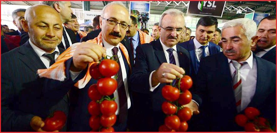 BAKAN ELVAN, DE-MYRA 4. TARIM FUARINI AÇTI