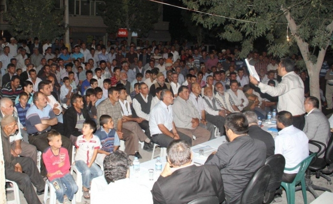 ÜRETİCİLER KONUŞTU BAŞKAN KONUK DİNLEDİ