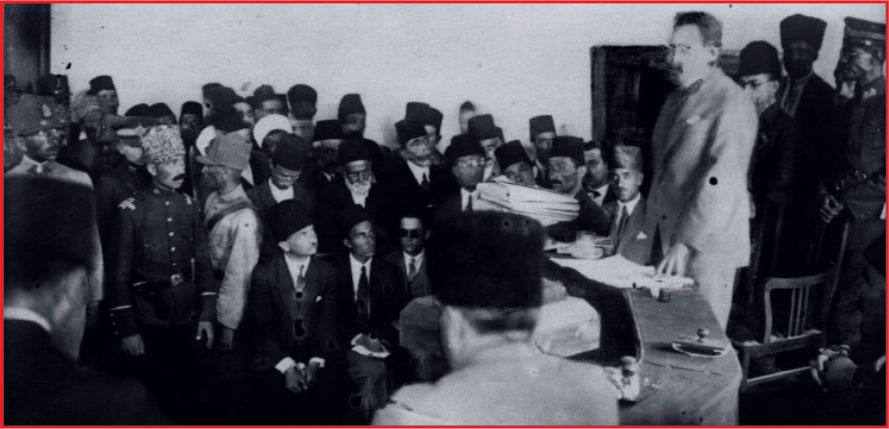 İSTİKLAL MAHKEMESİNDE YARGILANAN  PAŞA