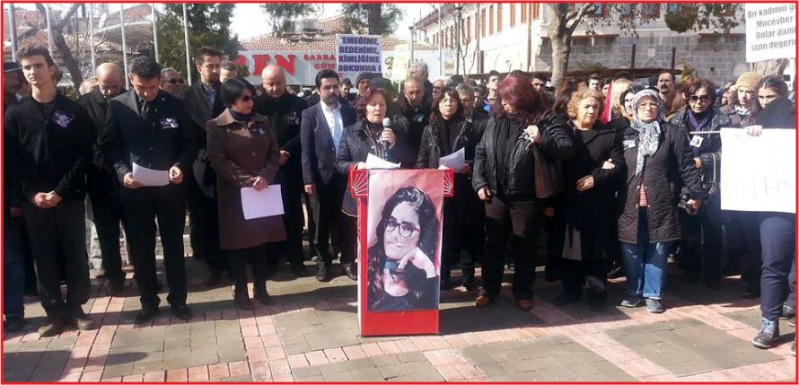 CHP’DEN KADINA ŞİDDET PROTESTOSU!