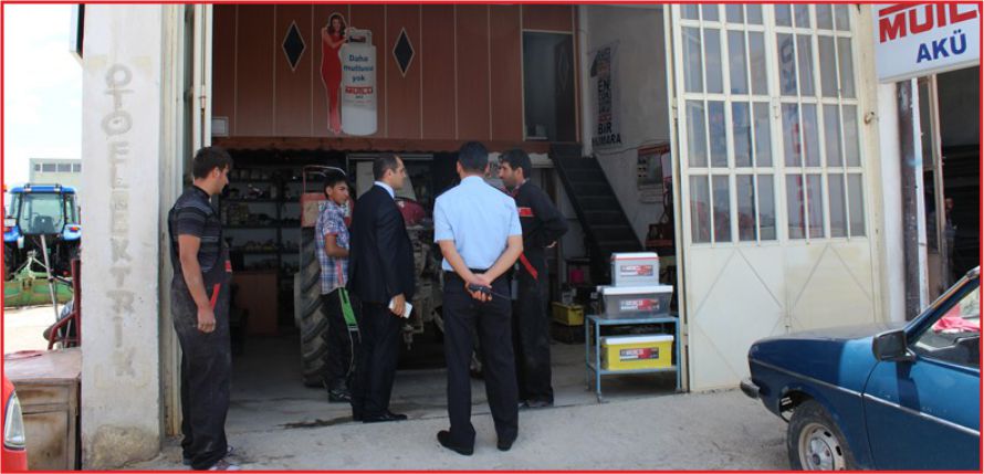 KAYMAKAM ERAT’DAN  ESNAF ZİYARETİ !