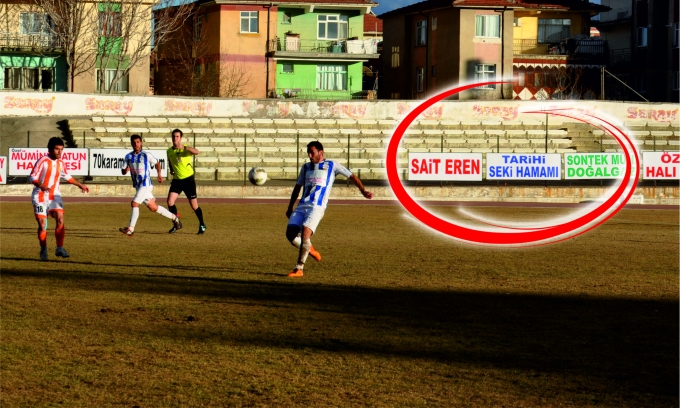 REKLAM TABELALARINA ZİMMET ÇIKARTILDI !