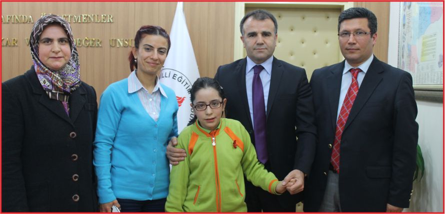 ŞAMPİYON YÜZÜCÜ  SULTANOĞLU’NU ZİYARET ETTİ