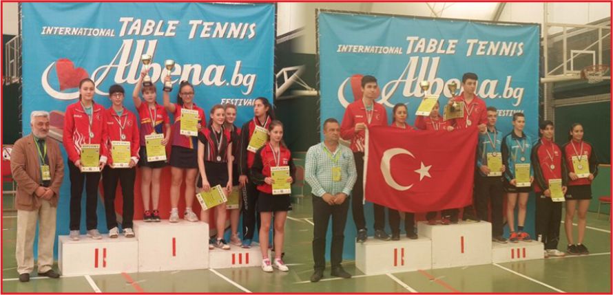 MİLLİLER MASA TENİSİNDE BALKAN ŞAMPİYONU OLDU