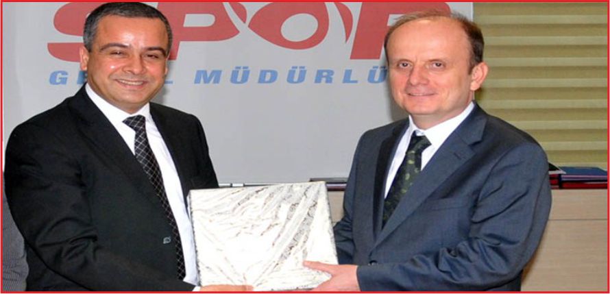 TUNUS SPOR GENEL MÜDÜRÜNDEN BAYKAN’A ZİYARET