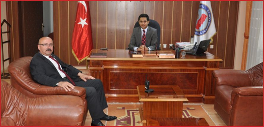 BAŞKAN SAMUR’DAN KAYMAKAM ZİYARETİ