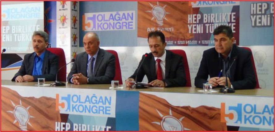 AK PARTİ İL KONGRESİ 20 ARALIK’DA !