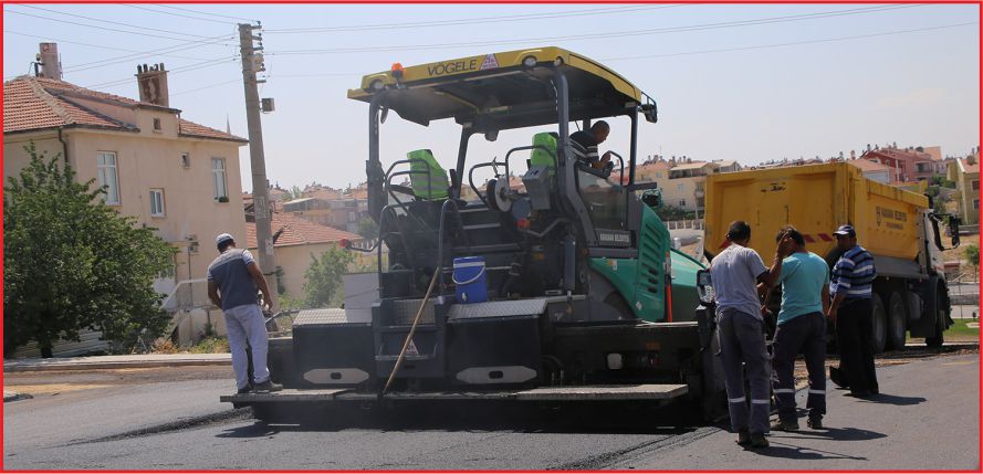 ASFALTLAMA ÇALIŞMALARI İBRAHİM HAKKI KONYALI MAHALLESİ'NDE