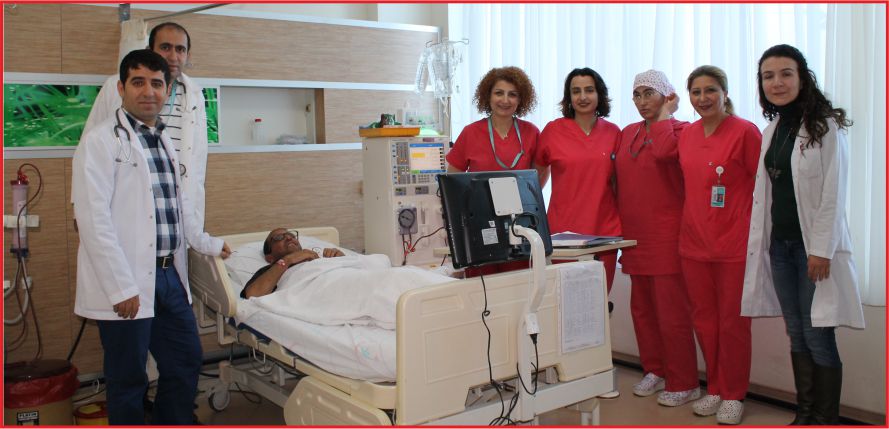 DİYALİZ HASTALARI HASTANEDE MİSAFİR EDİLİYOR