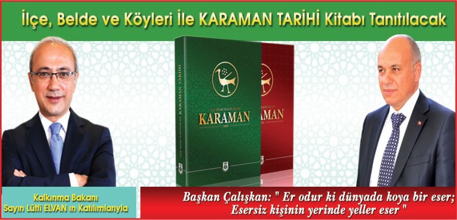 ‘KARAMAN DEĞİŞİYOR,İNSANLAR DEĞİŞİYOR’