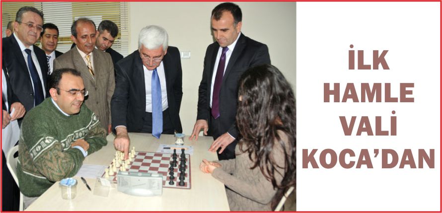 İLK HAMLE VALİ KOCA’DAN