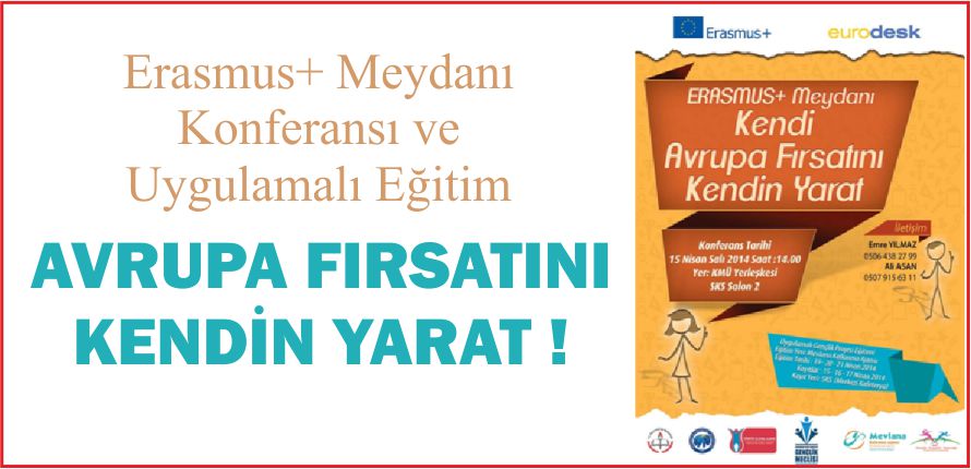 AVRUPA FIRSATINI KENDİN YARAT !