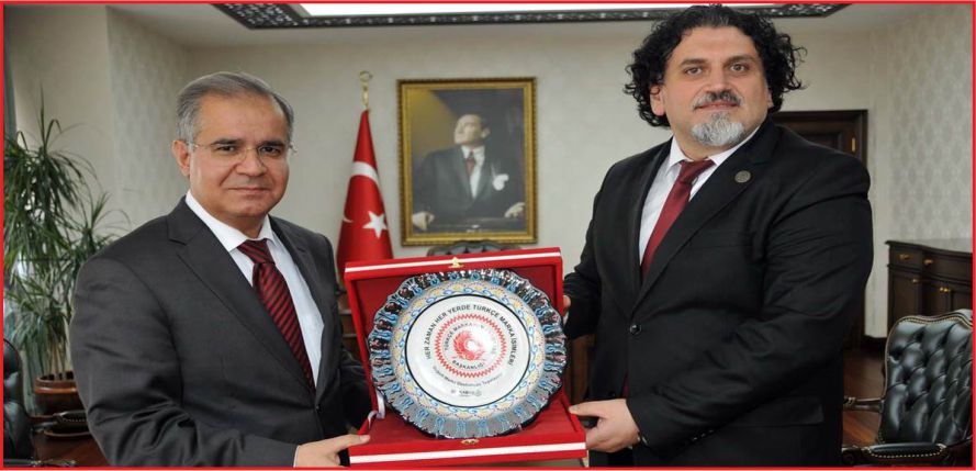 İSİM ENSTİTÜSÜ DERNEĞİ BAŞKANI KAMBER’DEN VALİ TAPSIZ’A ZİYARET