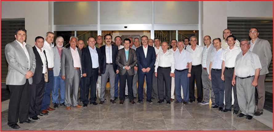 ODA VE BORSA BAŞKANLARI KONYA'DA BULUŞTU!