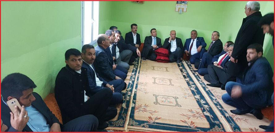 ÇALIŞKAN AŞİRET LİDERLERİ VE GENÇLERLE BULUŞTU