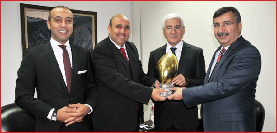 VALİ KOCA’YA  SPOR ZİYARETİ