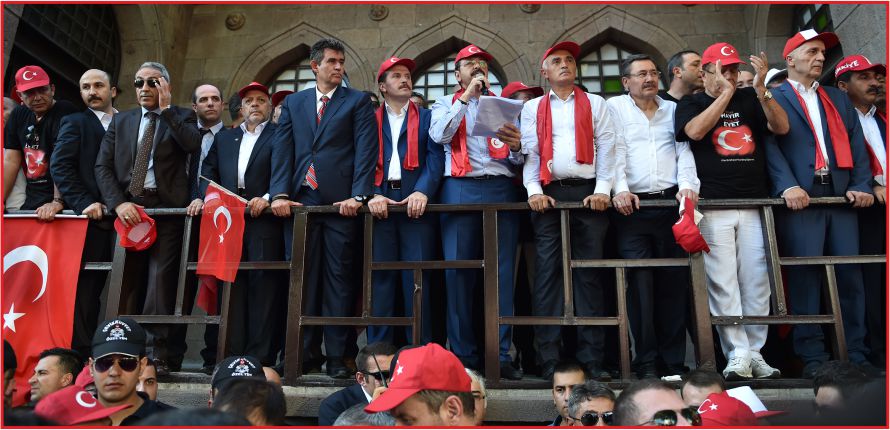 "TERÖRE HAYIR, KARDEŞLİĞE EVET"