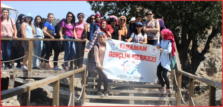 KARAMAN GENÇLİK MERKEZİ ÜYELERİNDEN ÇANAKKALE’YE ZİYARET