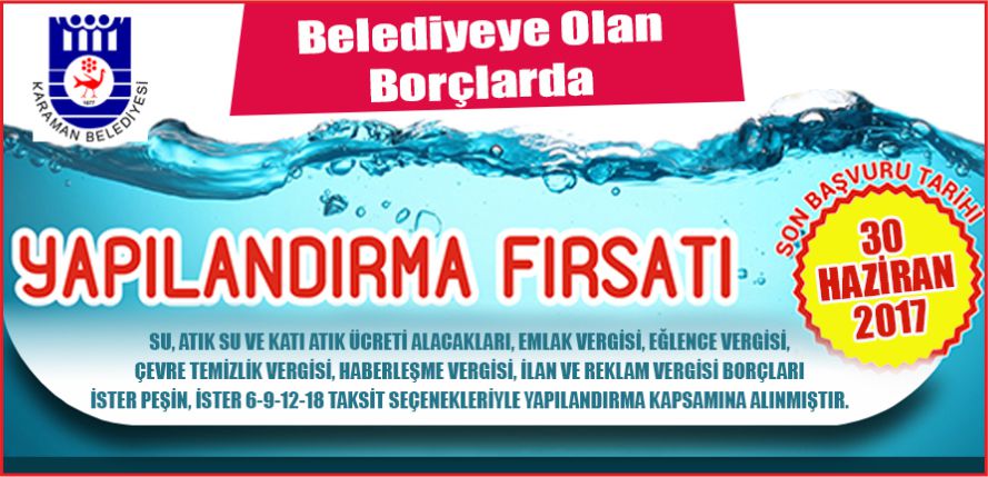 YENİDEN YAPILANDIRMADA SON GÜN 30 HAZİRAN