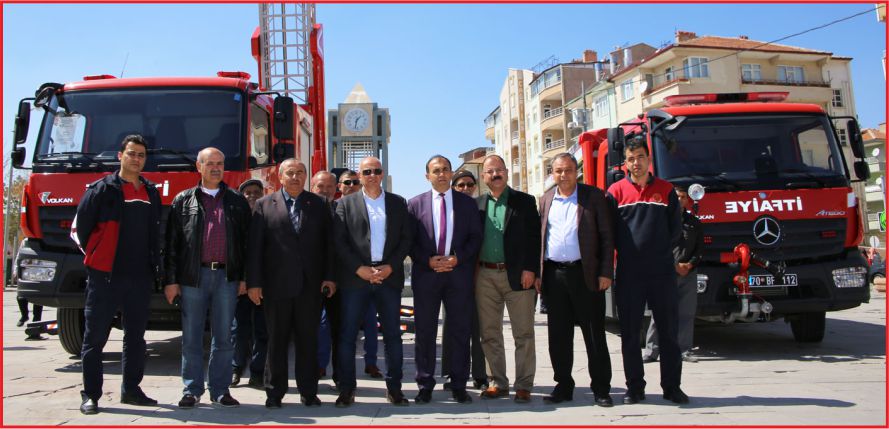 İTFAİYE YENİ ARAÇLARLA DAHA DA GÜÇLENDİ