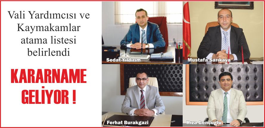 KARARNAME GELİYOR !