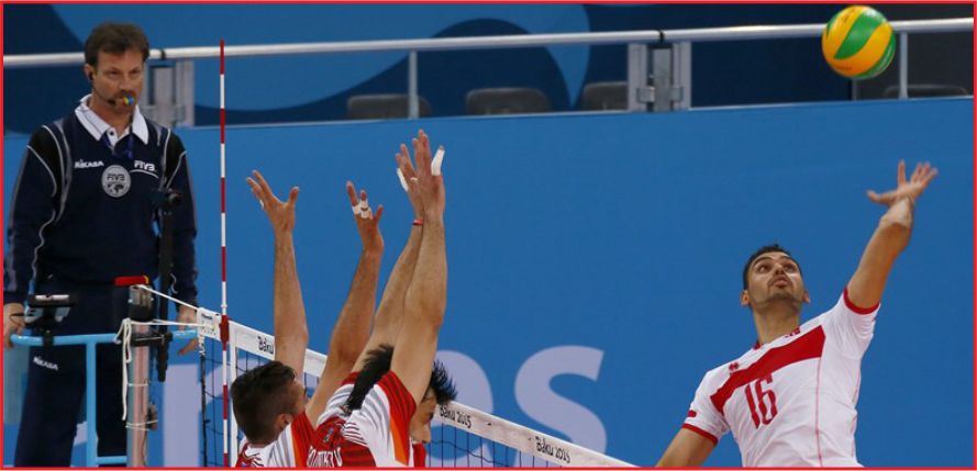 VOLEYBOL’DA ÇEYREK FİNALDEYİZ