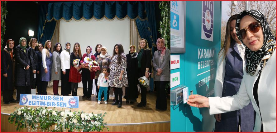 BELEDİYE KADINLARI UNUTMADI