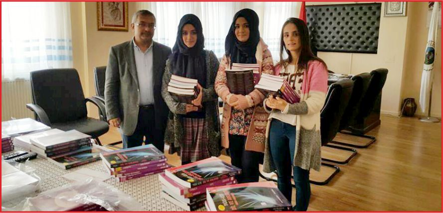 GÜNEYYURT BELEDİYESİNDEN KİTAP DESTEĞİ