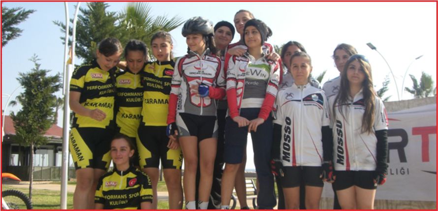 PERFORMANS SPOR BAYAN BİSİKLETTE TÜRKİYE 2. OLDU