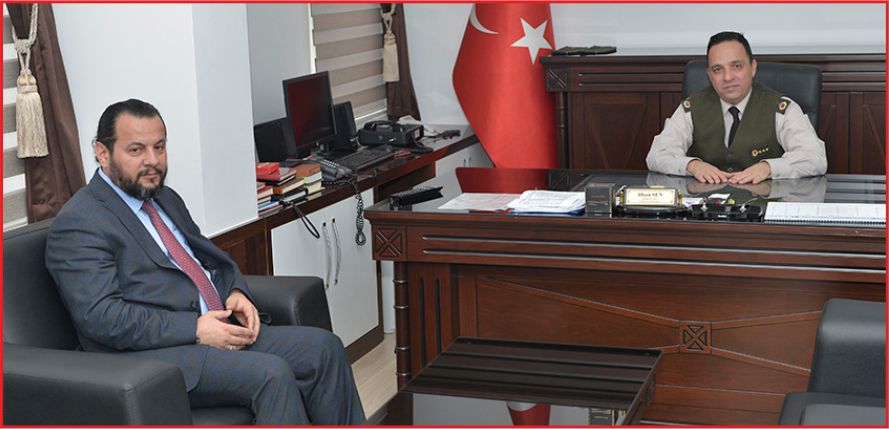 REKTÖR AKGÜL’DEN ALAY KOMUTANINA İADE-İ ZİYARET