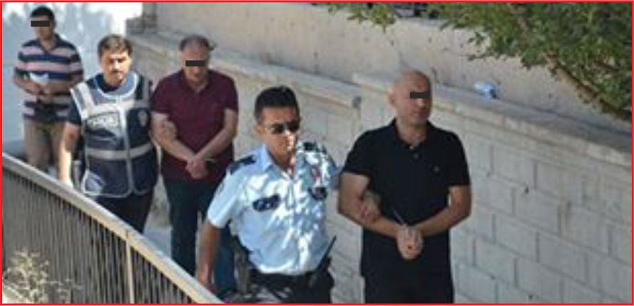 32 EMNİYET MENSUBU ADLİYEYE SEVK EDİLDİ