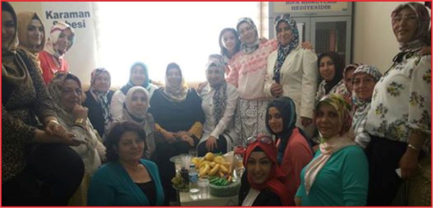 AK KADINLAR’DAN ZİYARET