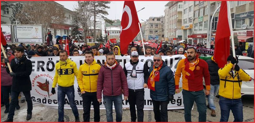 “HAİNLERİ KINIYORUZ”