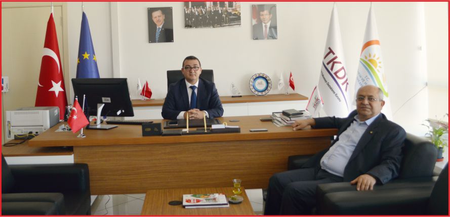 KTSO BAŞKANI TOKTAY'DAN TKDK İL KOORDİNATÖRÜ'NE ZİYARET