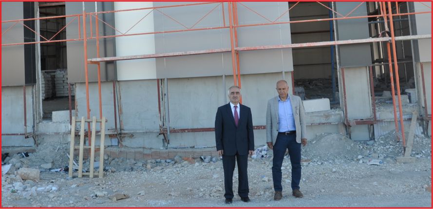 PROJELERİ YERİNDE İNCELEDİ