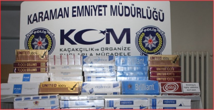KAÇAK SİGARA OPERASYONU