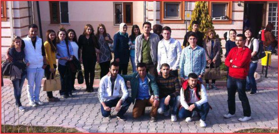 SEVGİ EVLERİNE KMÜ ÖĞRENCİLERİ KONUK OLDU